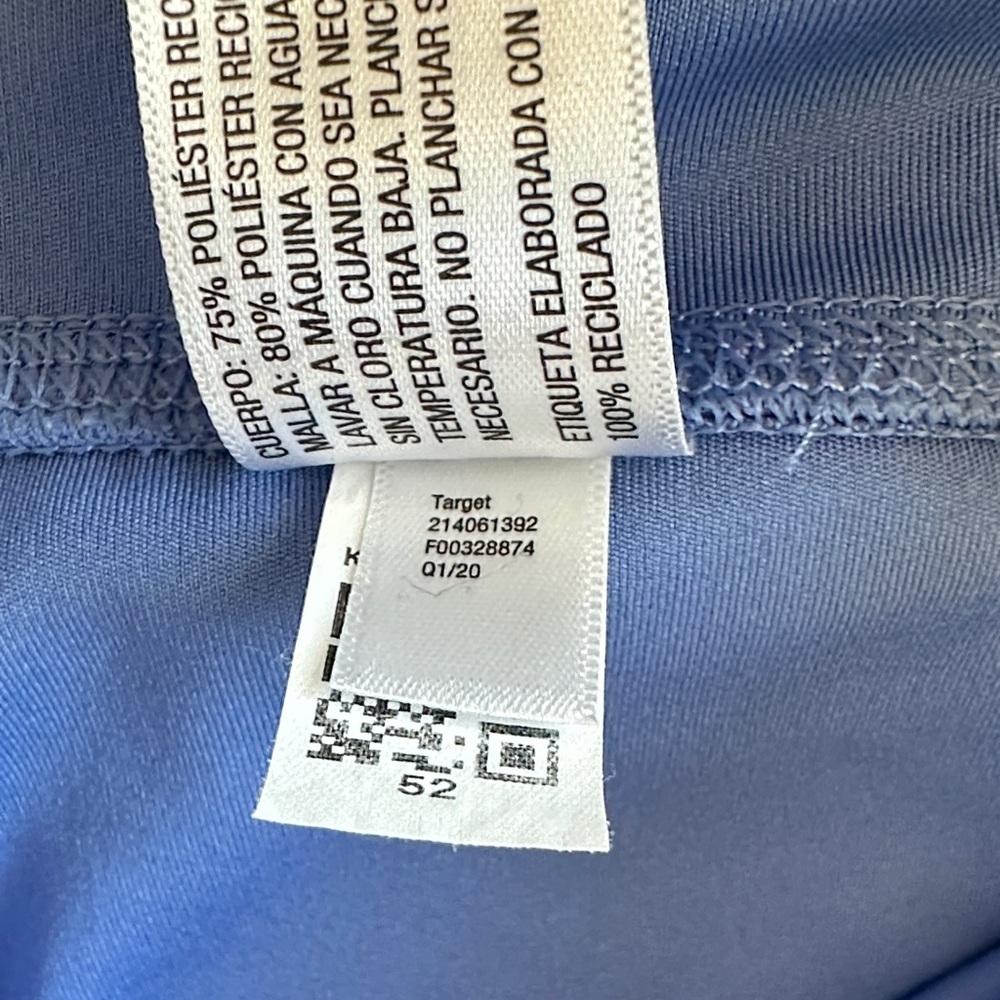 All In Motion Periwinkle Blue High Rise Leggings XS Activewear Pockets Ignite - Picture 5 of 10